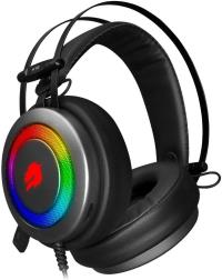 GameBooster Storm H16 5 Renk Rainbow Kısa Mikrofonlu Gri oyuncu kulaklığı
